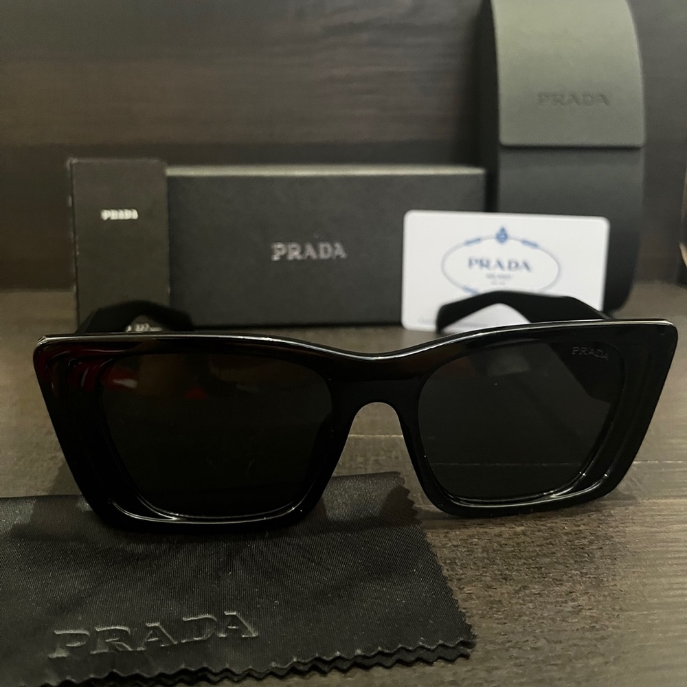 Prada PR 08YS’ Black Women sunglasses
